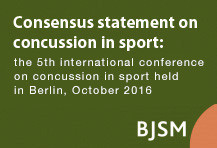 Consensus statement on concussion in sport